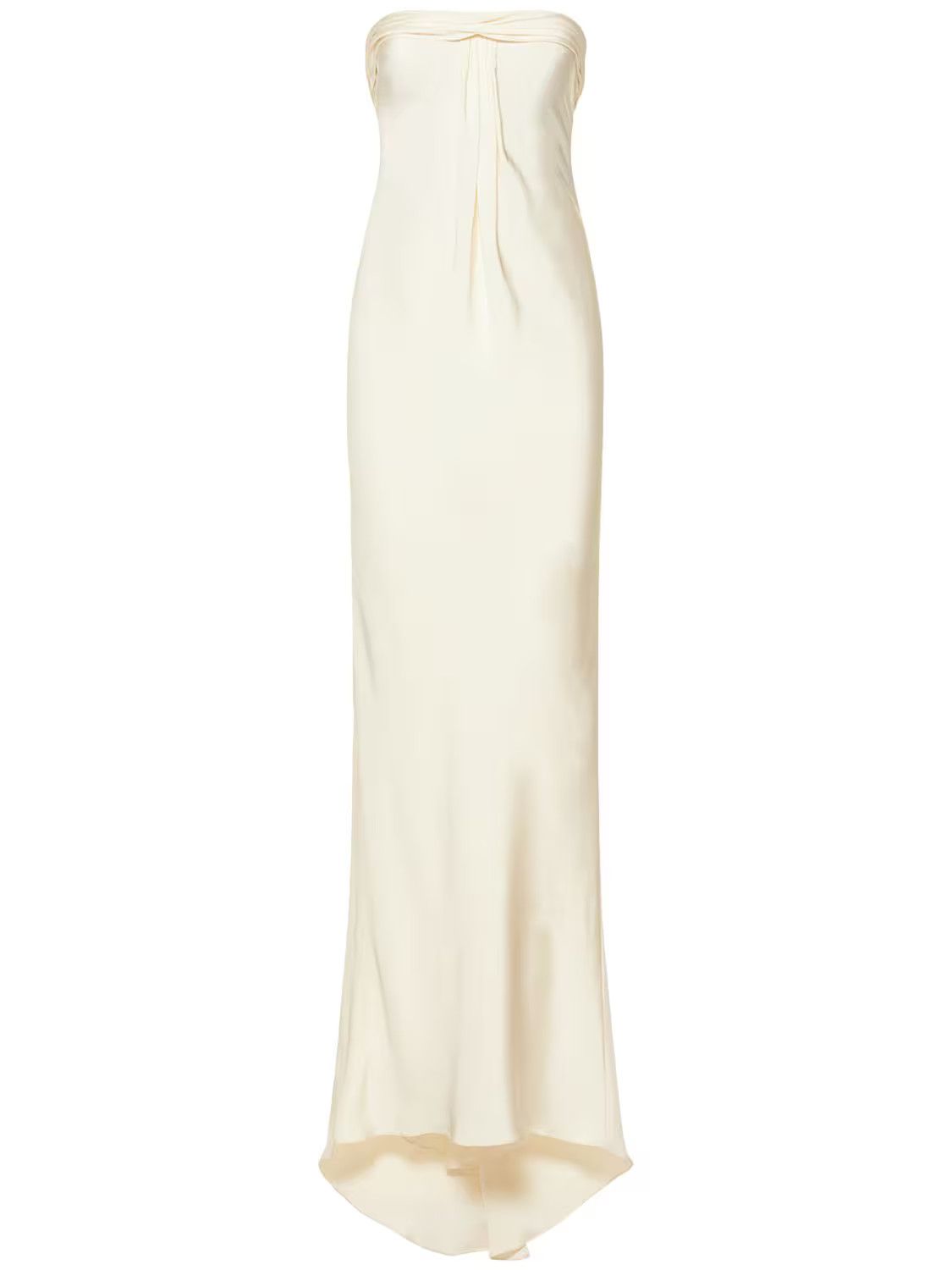 Tom Ford o1w1db10225 AB3194 Maxi Dress in White Size XS / US 0-2 / IT 36-38 - 1 Thumbnail
