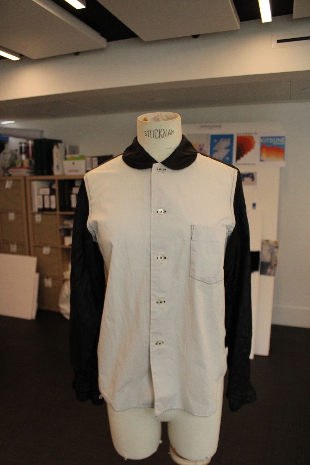 Comme des Garcons CDG BLACK two tone shirt Size XS / US 0-2 / IT 36-38 - 2 Thumbnail