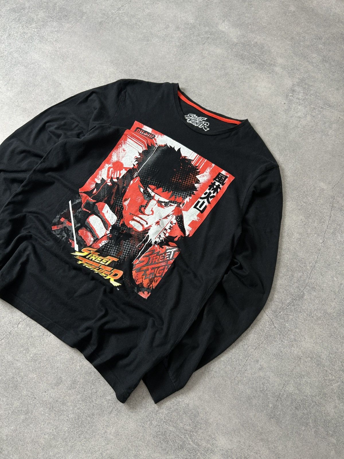 Street Fighter Street Fighter big logo long-sleeved mens Size US M / EU 48-50 / 2 - 2 Thumbnail