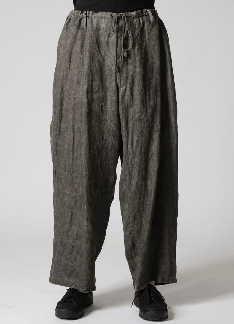 Yohji Yamamoto Yohji Yamamoto Pour Homme - INK DYED STANDARD CORD PANTS Size US 30 / EU 46 - 4 Thumbnail