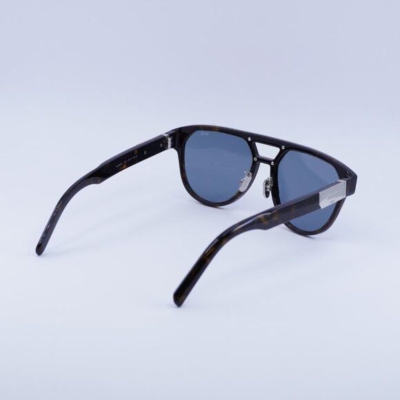 Berluti Berluti BL40002U 52V Sunglasses Havana Aviator Frame Size ONE SIZE - 4 Thumbnail