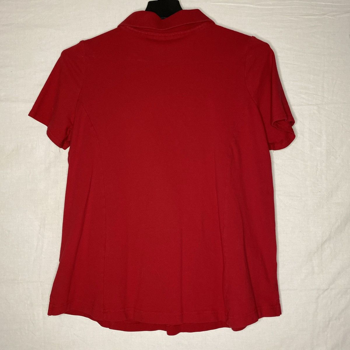Lee Lee Riders Women's Polo Shirt Short Sleeve Red Sz 1X EUC Size XL / US 12-14 / IT 48-50 - 2 Thumbnail