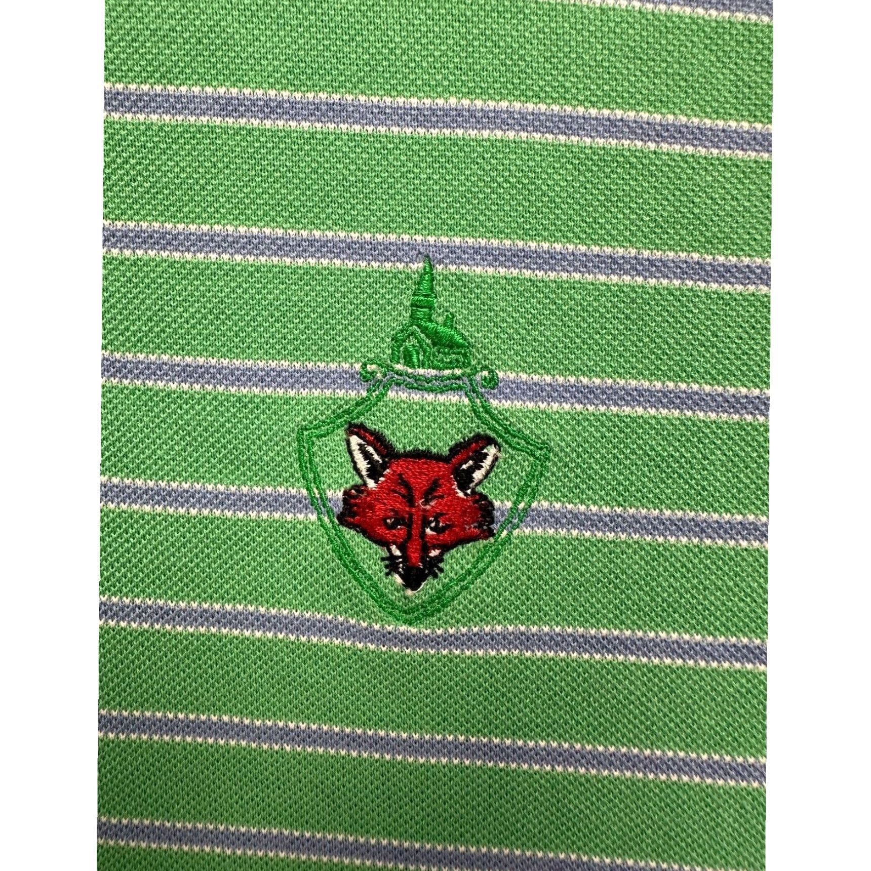 Vineyard Vines Vineyard Vines Shirt Mens XL Green Striped Mercerized Cotton Polo Rugby Size US XL / EU 56 / 4 - 6 Thumbnail