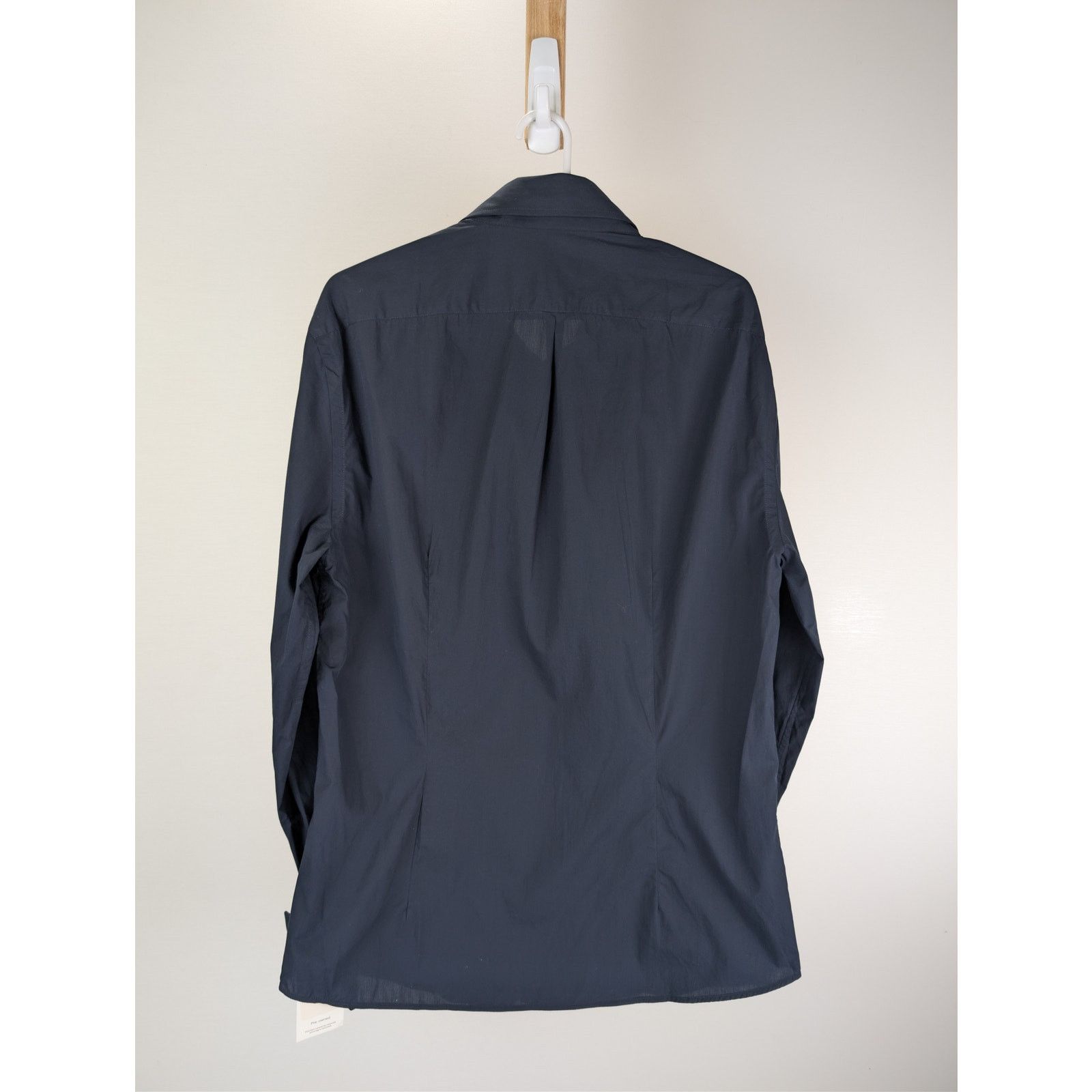Brunello Cucinelli o1rshd1 CC20 Tuxedo shirt with pleating for Man in Navy Blue Size US M / EU 48-50 / 2 - 9 Thumbnail