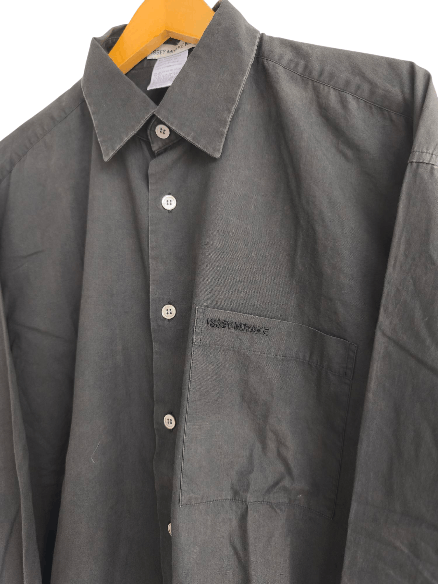 Issey Miyake × Japanese Brand Issey Miyake shirt Size US XL / EU 56 / 4 - 2 Thumbnail