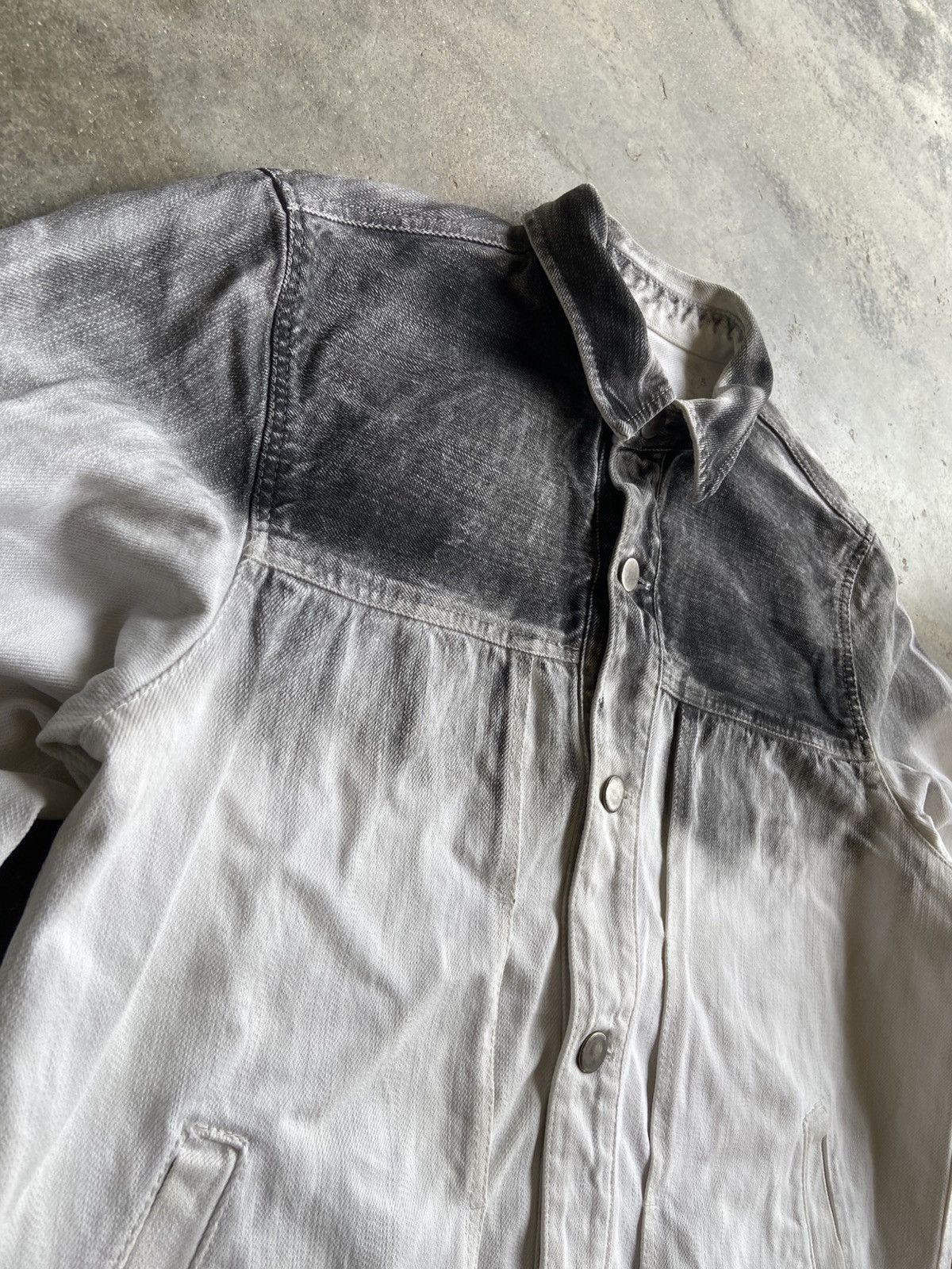 Comme Ca Ism COMME CA ISM SMOKE WASH TRUCKER JACKET Size US M / EU 48-50 / 2 - 9 Thumbnail