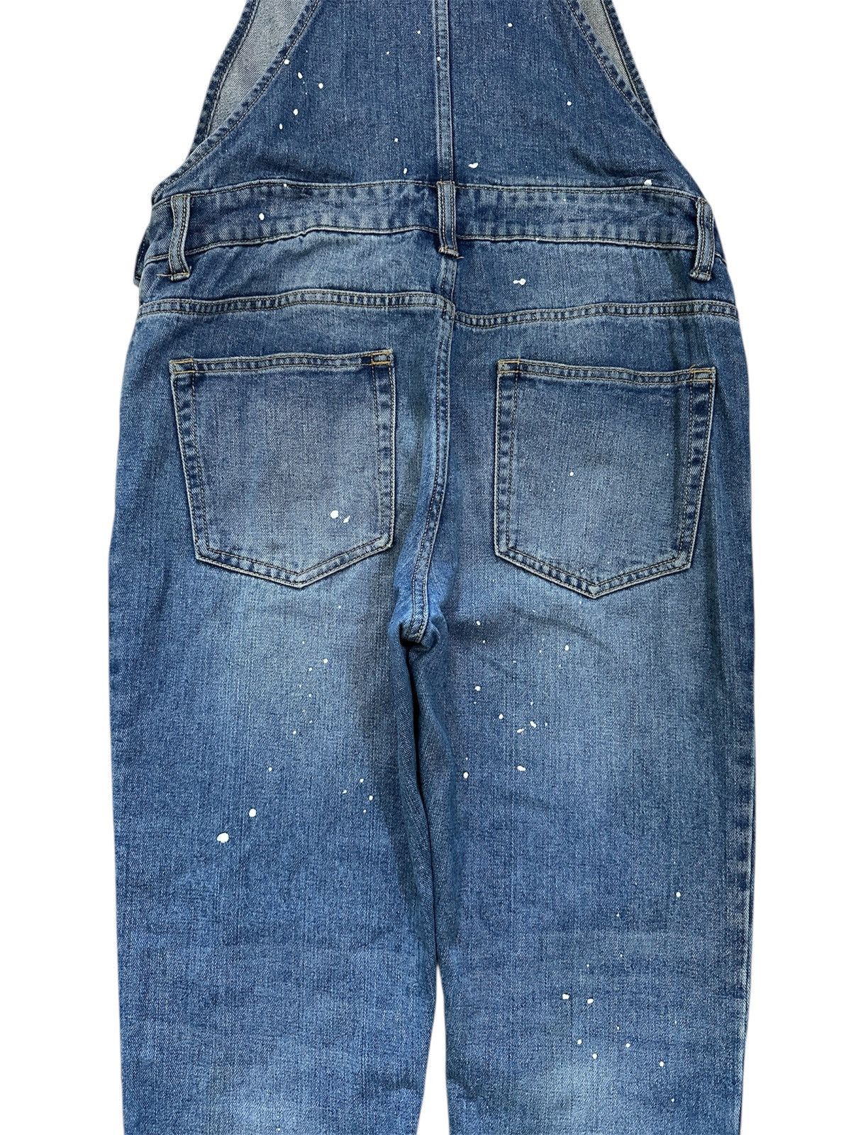 Forever 21 × Vintage FOREVER 21 Distressed Denim Overall Size US 31 - 3 Thumbnail