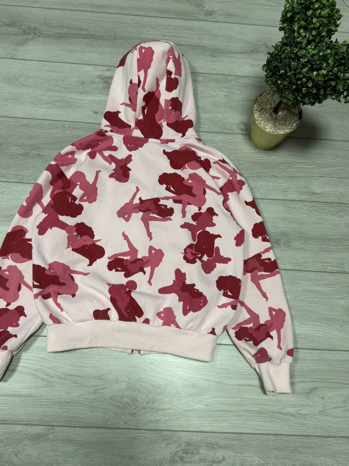 Named Collective Named Collective Unrealistic Ideals camo zip monogram hoodie Size US S / EU 44-46 / 1 - 8 Thumbnail