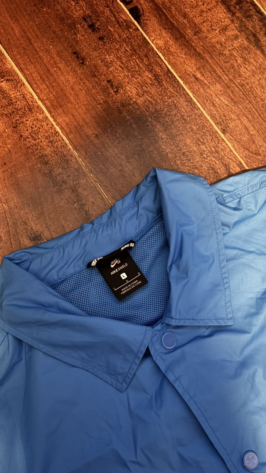 Nike × Vintage Vintage Nike SB Coaches jacket Size US L / EU 52-54 / 3 - 3 Thumbnail
