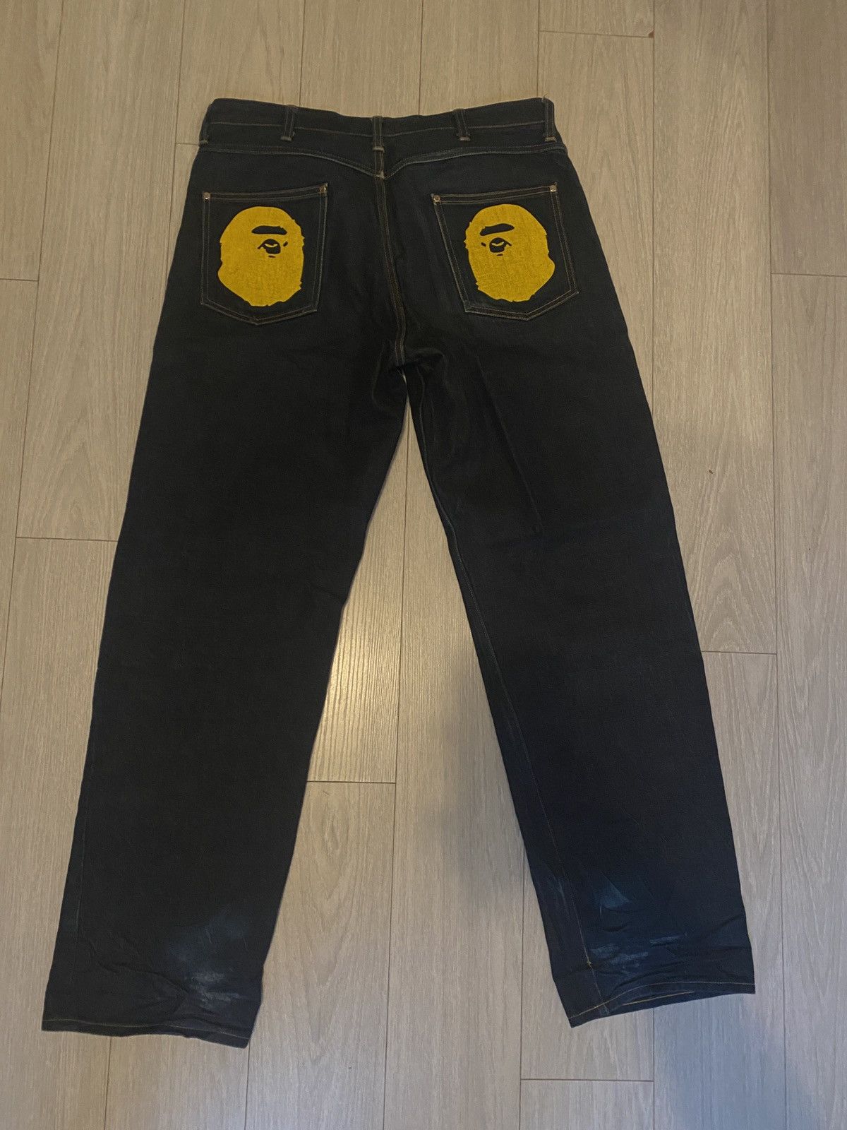 image of Bape Denim Vintage in Navy, Men's (Size 34)