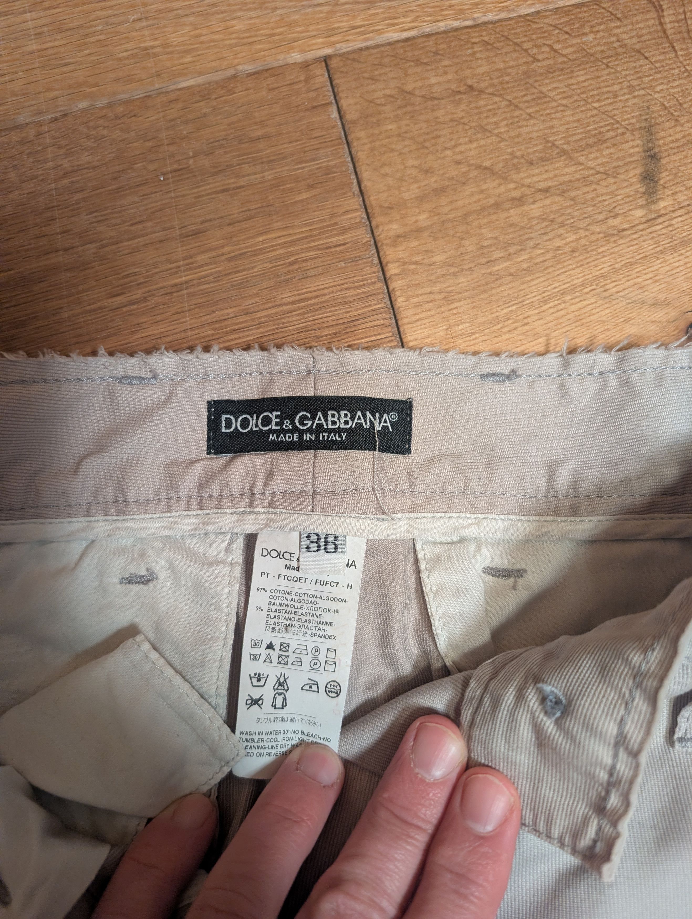 Dolce & Gabbana High-waisted pants Size 25" / US 0 / IT 36 - 2 Thumbnail
