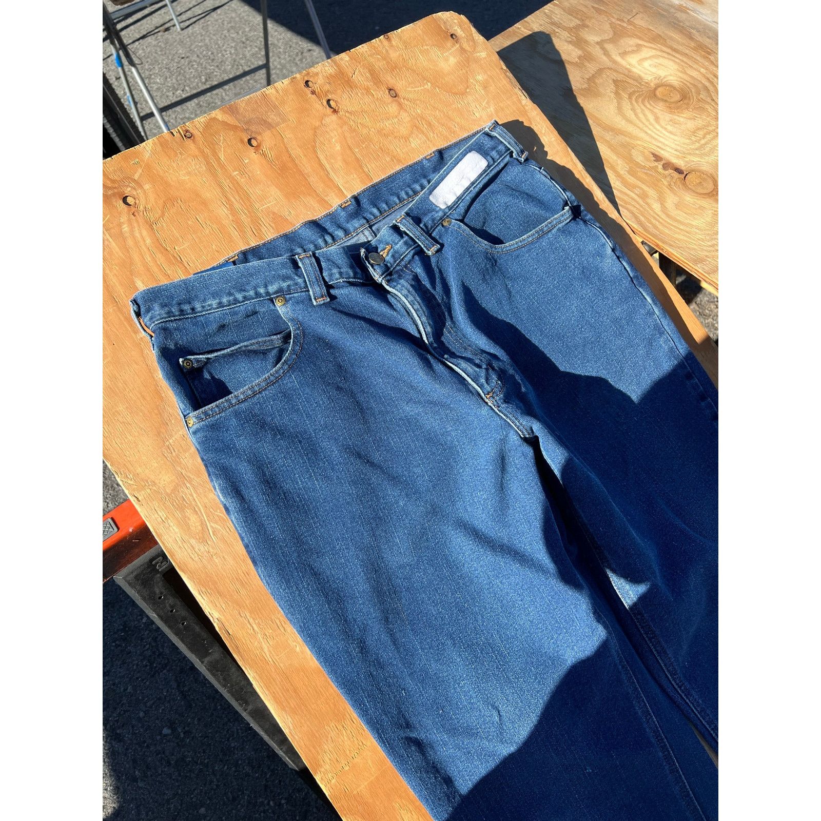 Carhartt Carhartt Jeans Mens 38x32 Denim Utility Work Modern Fit Size US 38 / EU 54 - 9 Thumbnail