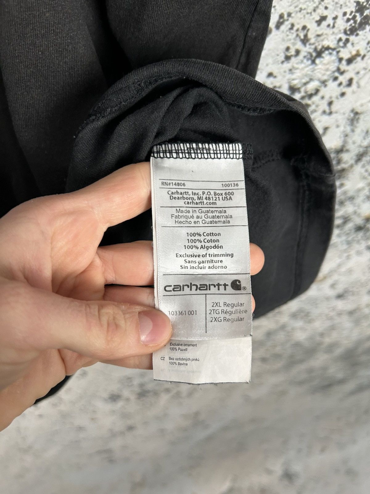 Carhartt Vintage Carhartt Workwear Tee Skateboarding Hype Streetwear Size US XXL / EU 58 / 5 - 5 Thumbnail