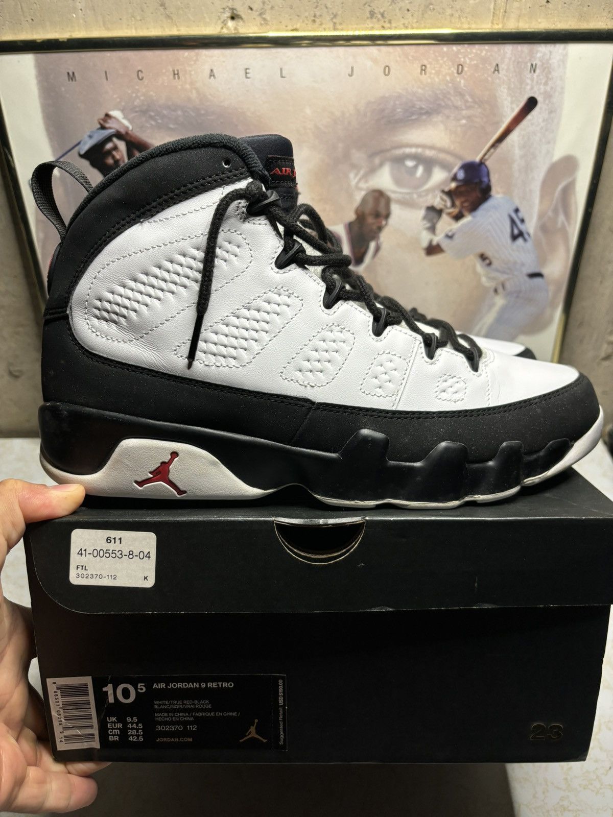 Jordan Brand Jordan Retro 9 ‘space jam’ Size US 10.5 / EU 43-44 - 1 Thumbnail