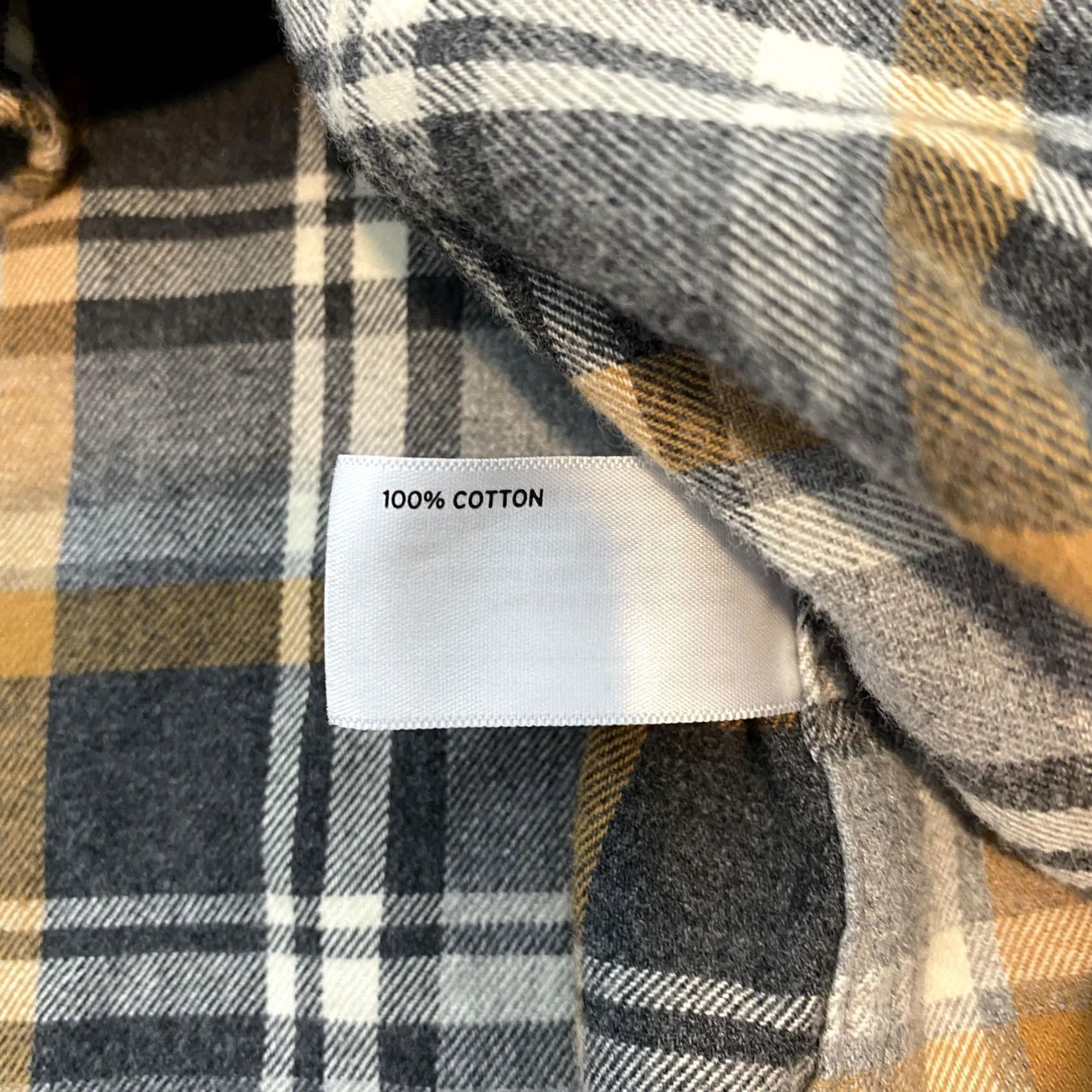 Duluth Trading Company Duluth Trading Co Shirt Mens 3XL Gray Plaid Flannel Long Sleeve Button Front Size US XXL / EU 58 / 5 - 5 Thumbnail