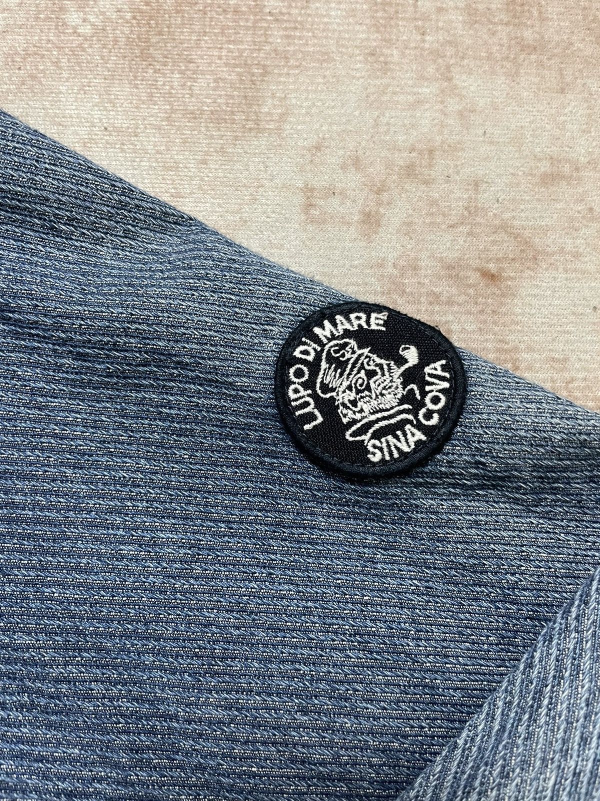 Designer × Japanese Brand Sina cova lupo di mare denim button up Size US XL / EU 56 / 4 - 6 Thumbnail