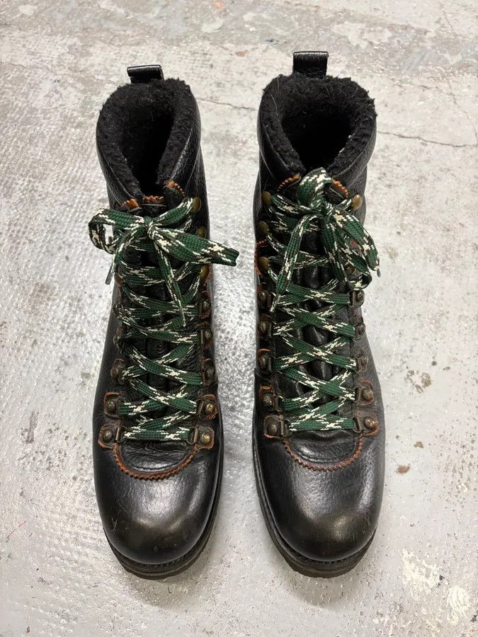 Dsquared2 Dsquared2 Black Leather Hiking Boots Size US 11 / EU 44 - 6 Thumbnail