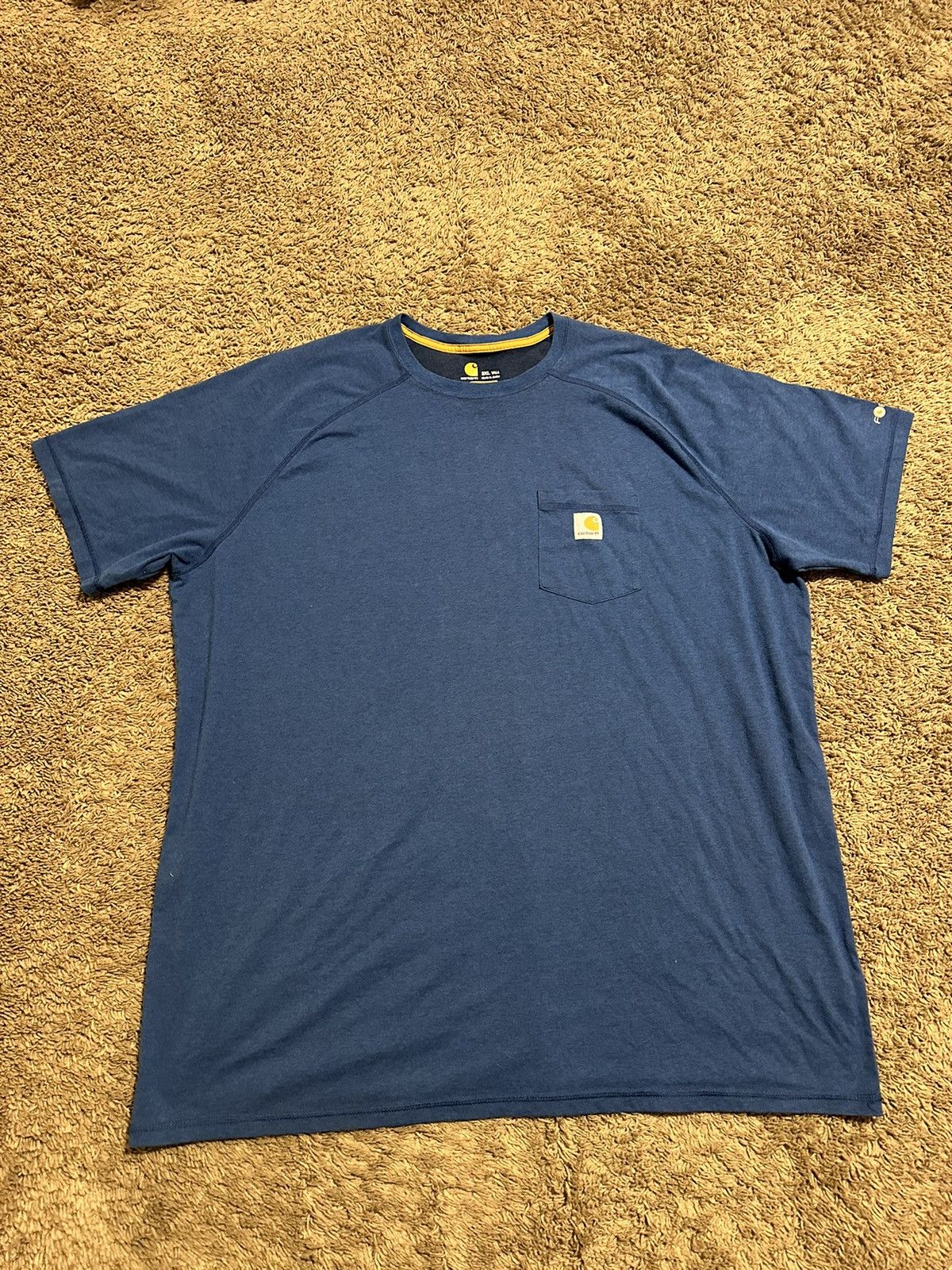 Carhartt × Vintage Vintage Carhartt big boy “triple blue” shirt 00s size 3XL Size US XXL / EU 58 / 5 - 1 Thumbnail