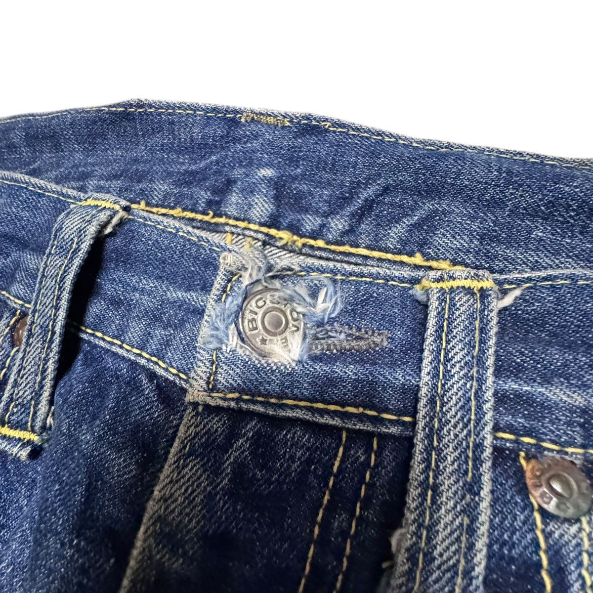 Vintage Vintage 70s BIGSTONE Denim Selvedge Jeans Repaired Size US 29 - 7 Thumbnail