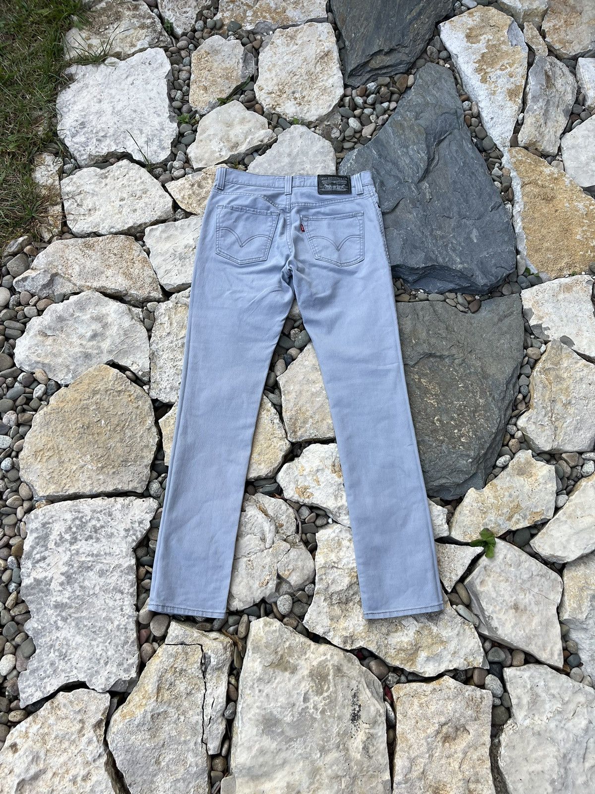 Levi's × Levi's Vintage Clothing × Vintage Vintage Levi’s 510 super skinny light grey jeans pants 30x30 Size US 30 / EU 46 - 2 Thumbnail