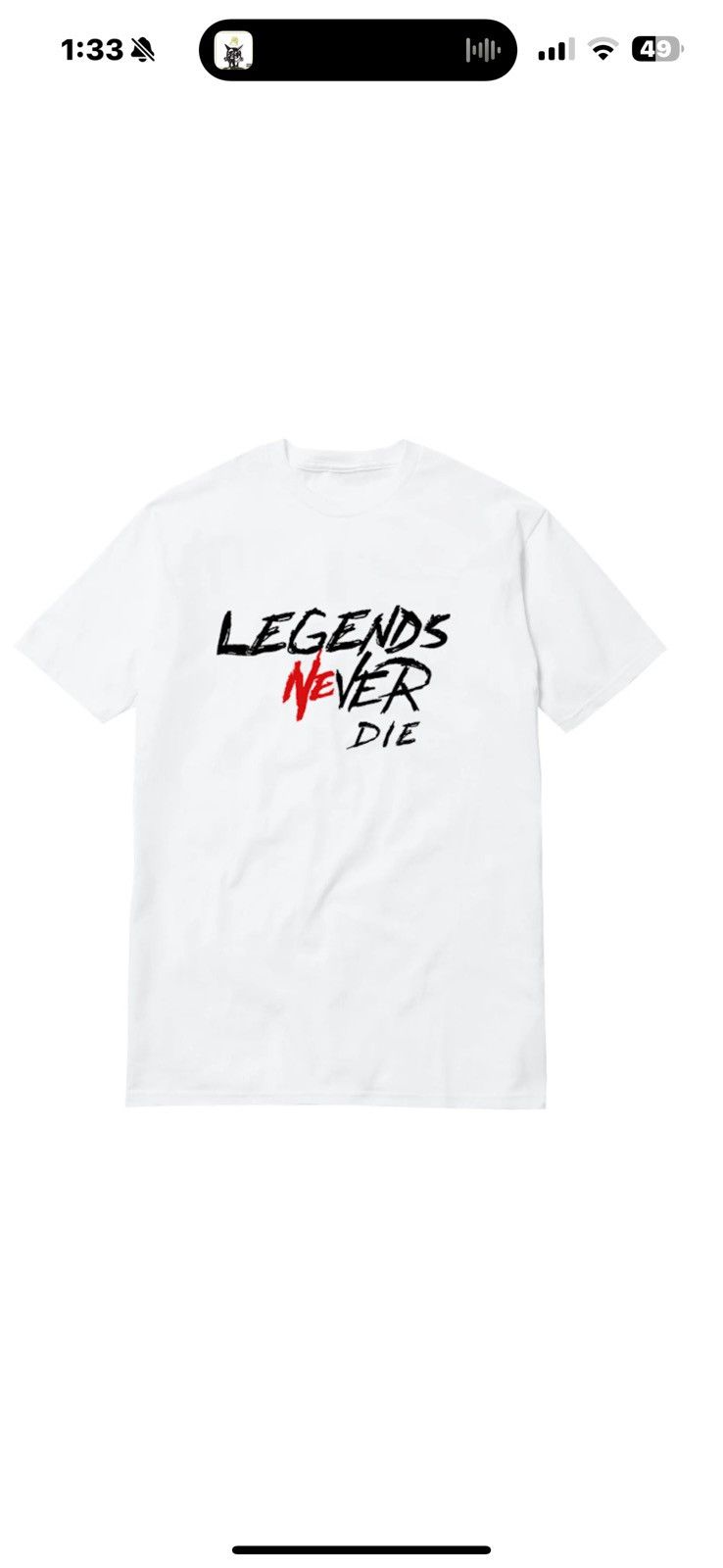 Revenge Revenge Legends Never Die Size US XL / EU 56 / 4 - 1 Thumbnail
