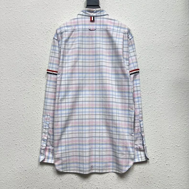 Thom Browne Thom Browne Classic blue shirt Size US XL / EU 56 / 4 - 2 Thumbnail