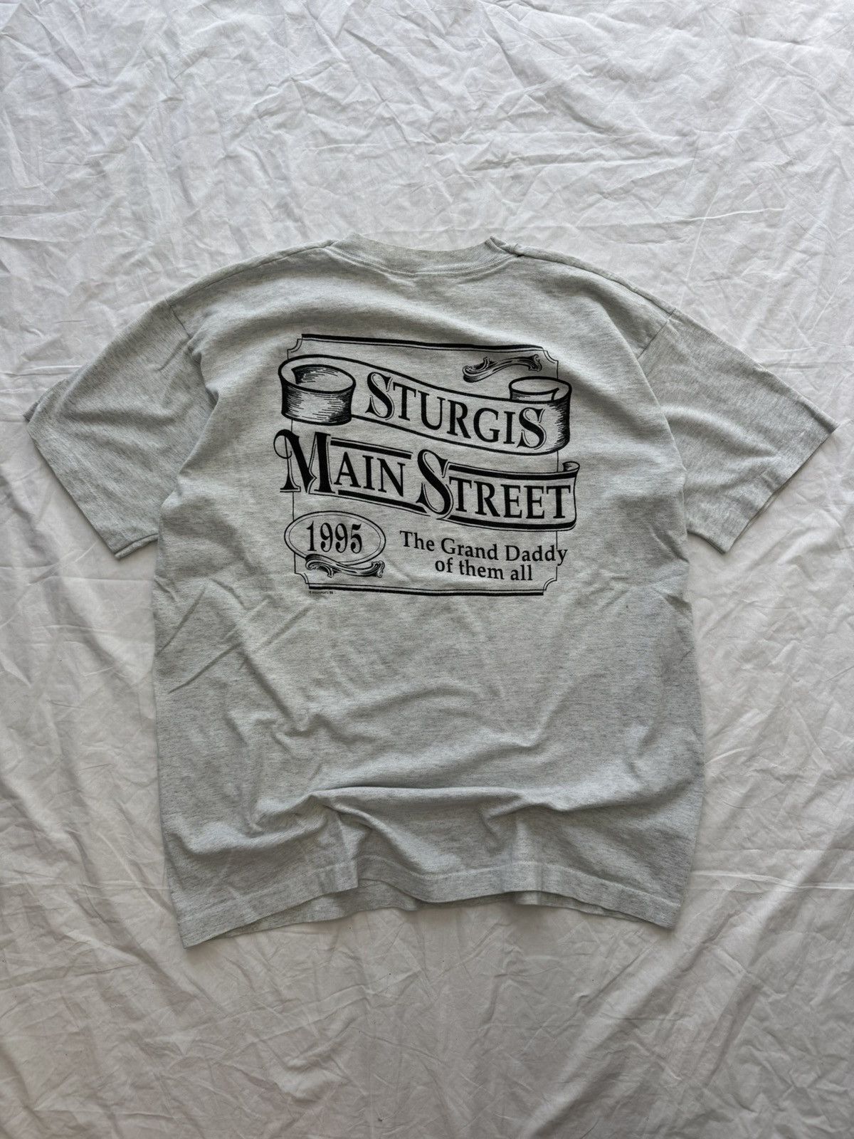 Harley Davidson Vintage 90s Harley Style Sturgis Black Hill Rally Tee Size US XL / EU 56 / 4 - 5 Thumbnail