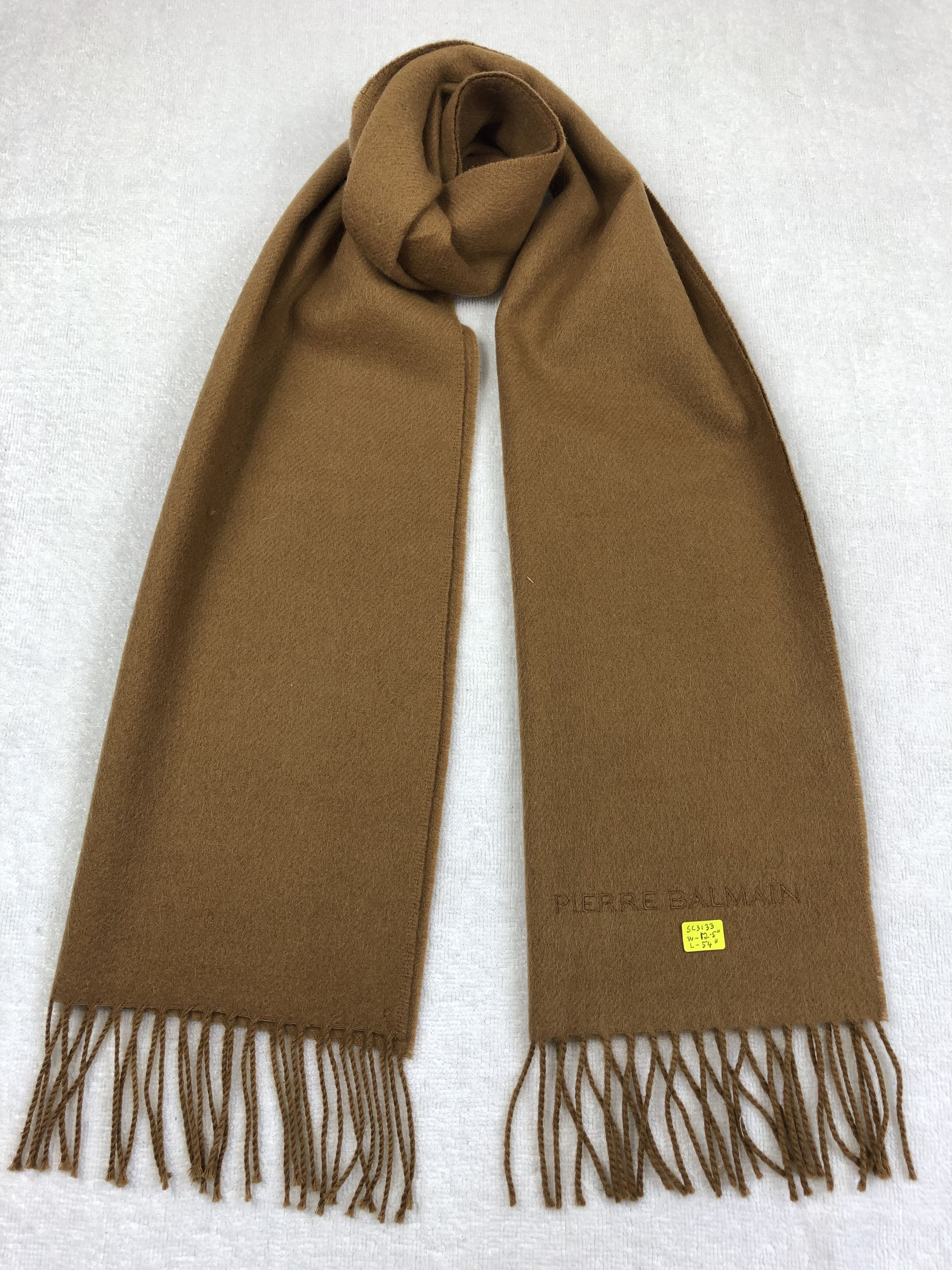 Pierre Balmain Pierre Balmain Scarf / Muffler / Neckwear Wool Size ONE SIZE - 1 Thumbnail