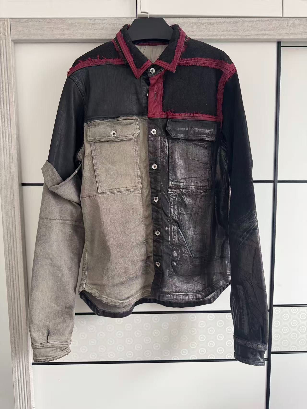 Rick Owens Rick Owens Patchwork Pink Light Jacket M Men Size US M / EU 48-50 / 2 - 1 Thumbnail