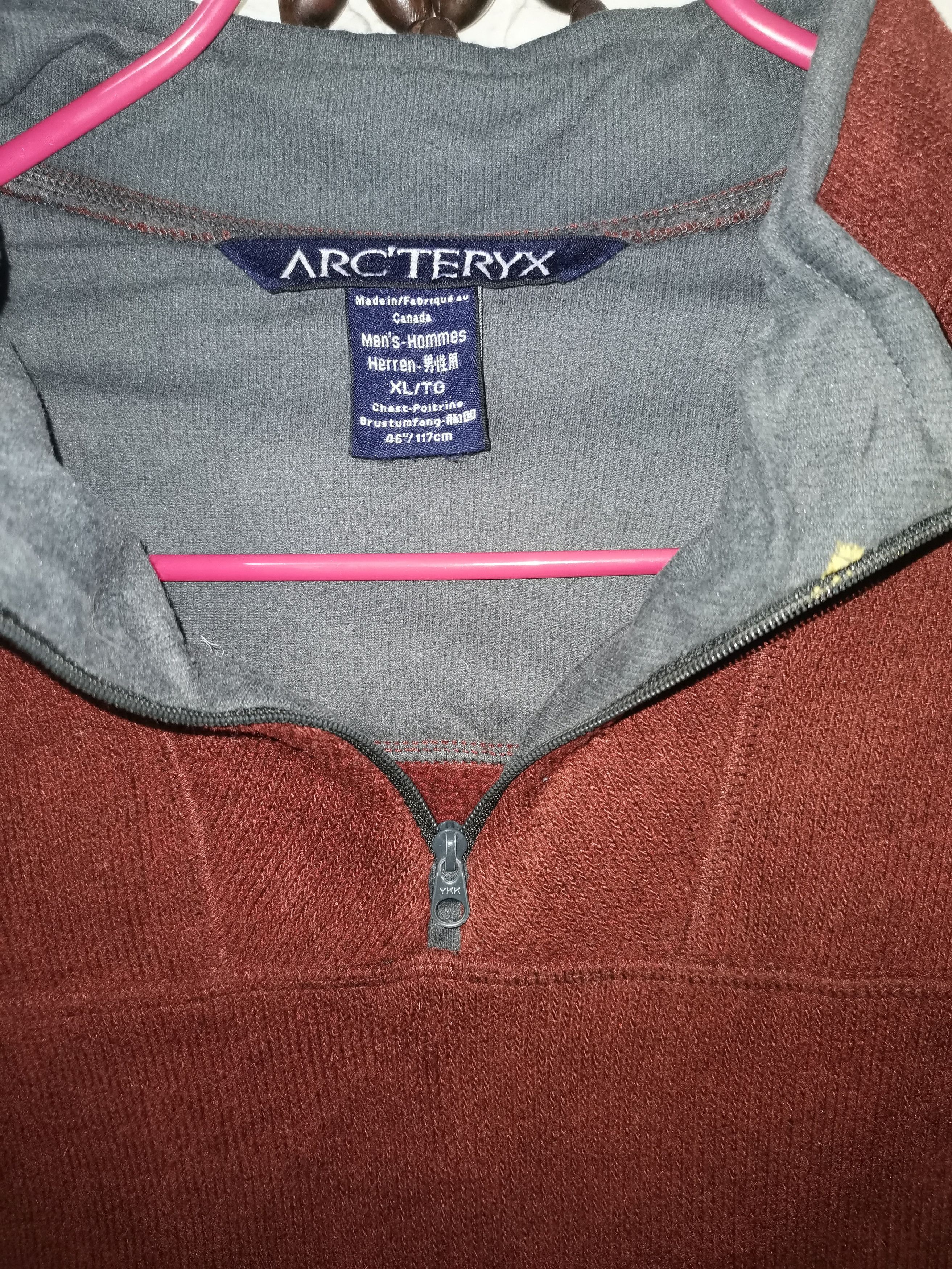 Arc'teryx × Vintage Arc'teryx 2000's zip up fleece shoulder pocket sweater Size US XL / EU 56 / 4 - 14 Thumbnail