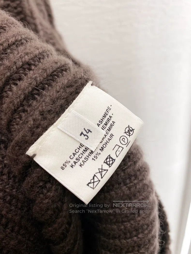 Hermes Hermes False Two-Piece Knitted Woolen Sweater Size XXS / US 00 / IT 34 - 6 Thumbnail