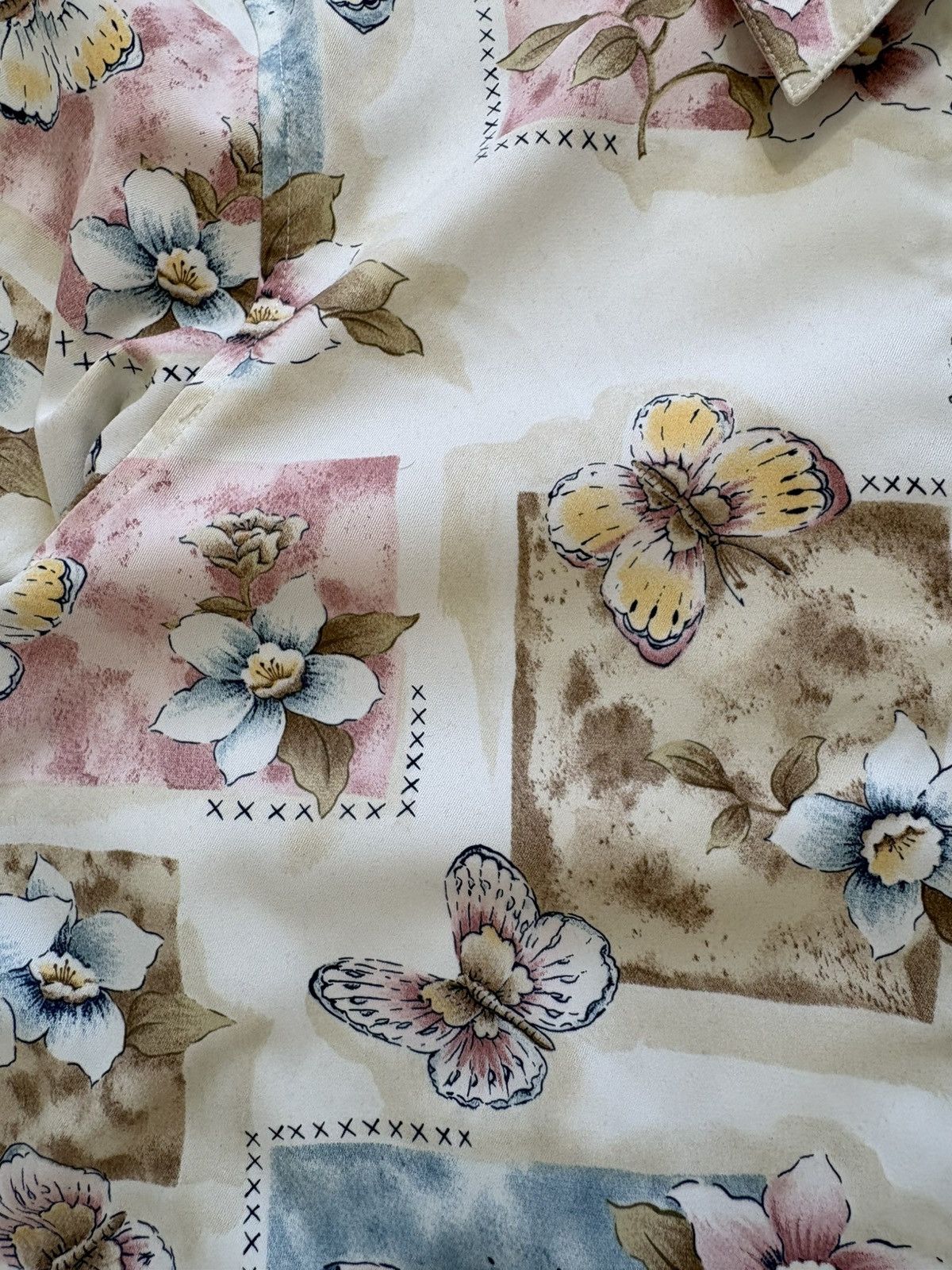Other Alfred Dunner Vintage 90s Y2K Floral Butterfly Jacket 10P S Size S / US 4 / IT 40 - 7 Thumbnail