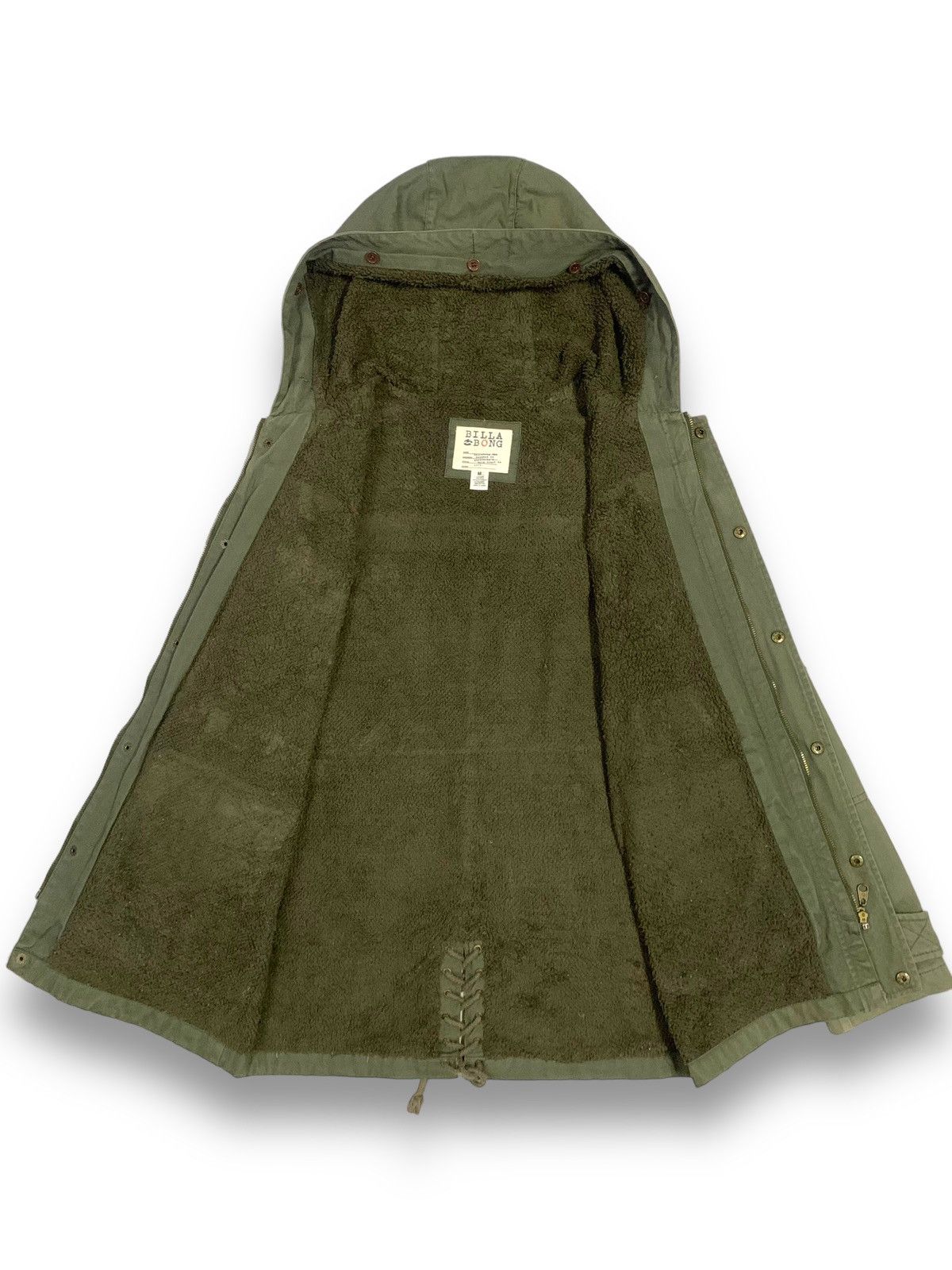 Billabong Vintage Billabong Military Anorak Parka Field Jacket Size US S / EU 44-46 / 1 - 3 Thumbnail