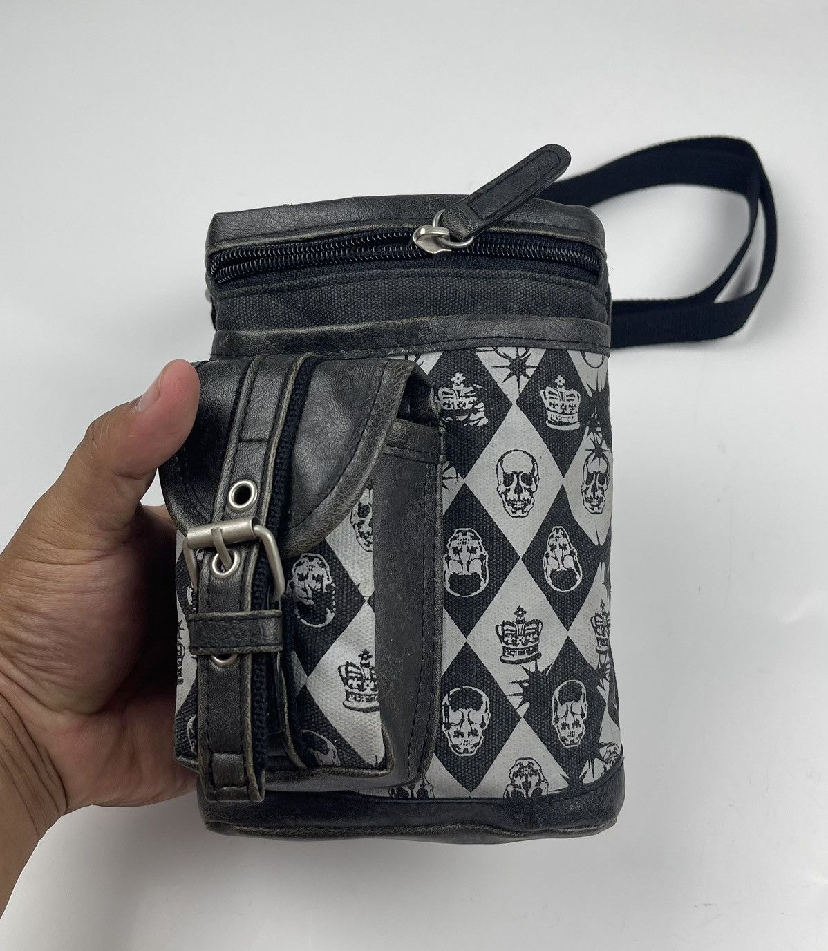 Seditionaries punk style skulls shoulder bag sling bag tc14 Size ONE SIZE - 3 Thumbnail