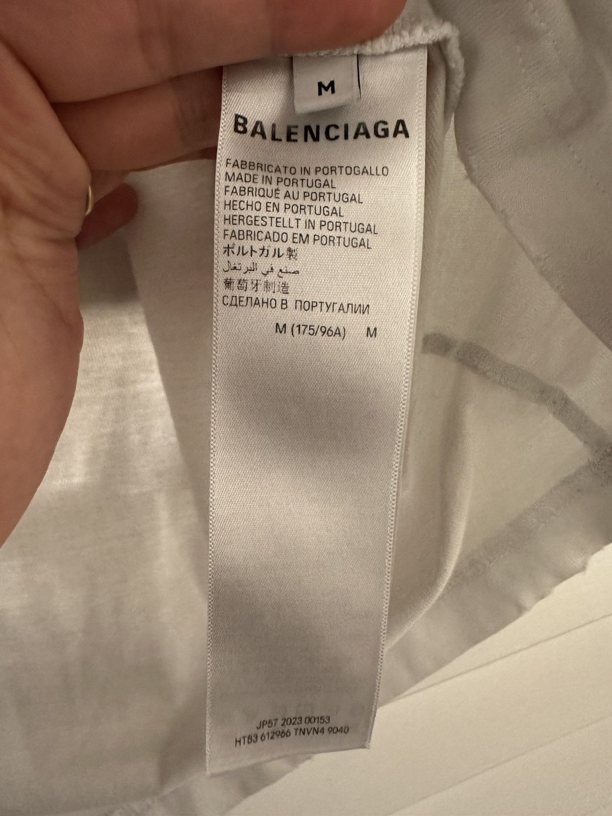 Balenciaga Balenciaga Unisex Dirty BB Paris Icon Shirt Size US M / EU 48-50 / 2 - 3 Thumbnail