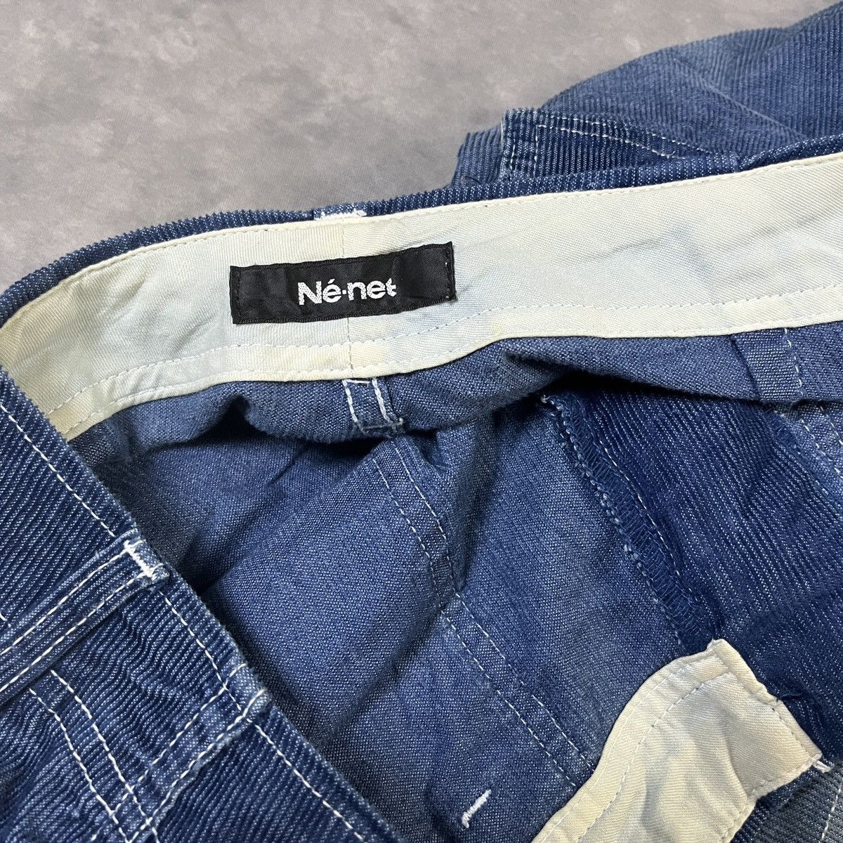 Ne-Net NÉ-NET CORDUROY CROPPED UTILITY PANTS JAPANESE DESIGNER Size US 30 / EU 46 - 4 Thumbnail