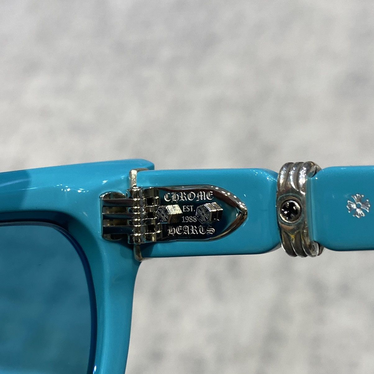 Chrome Hearts CHROME HEARTS CLITERALLY Teal Size ONE SIZE - 4 Thumbnail