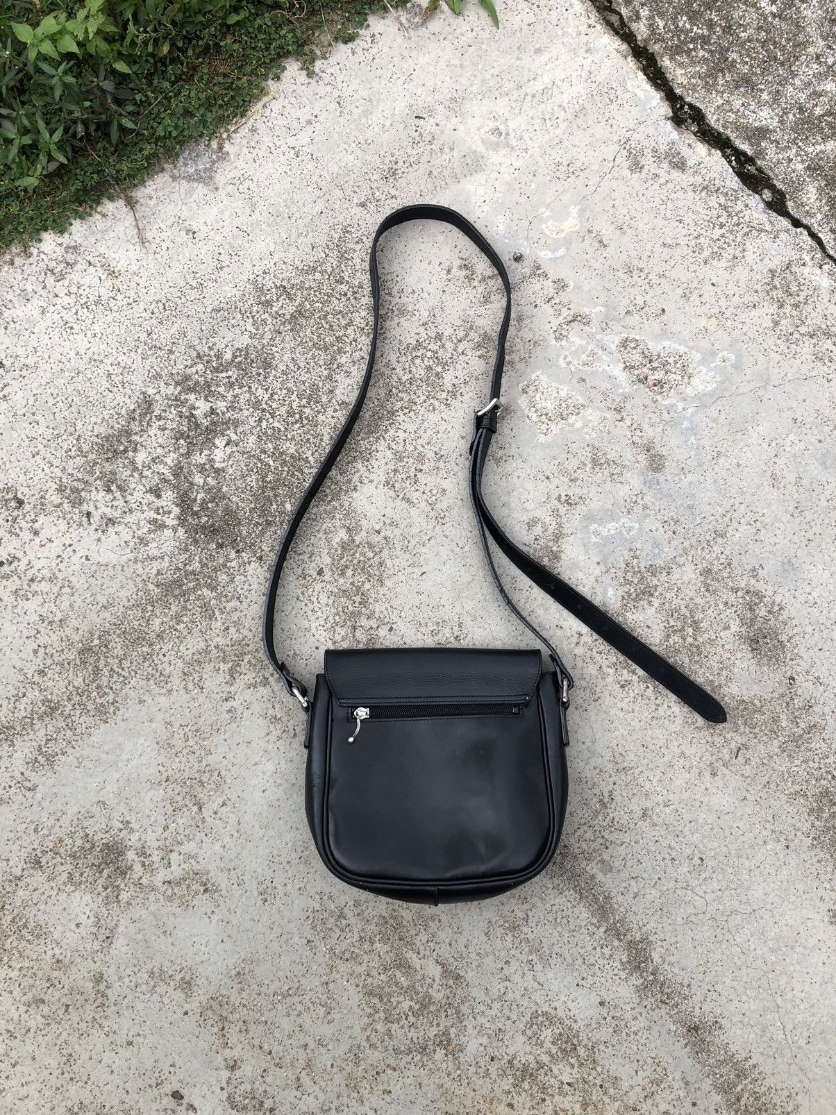 agnes b. LEATHER CROSSBODY SLINGBAG AGNES B Size ONE SIZE - 3 Thumbnail