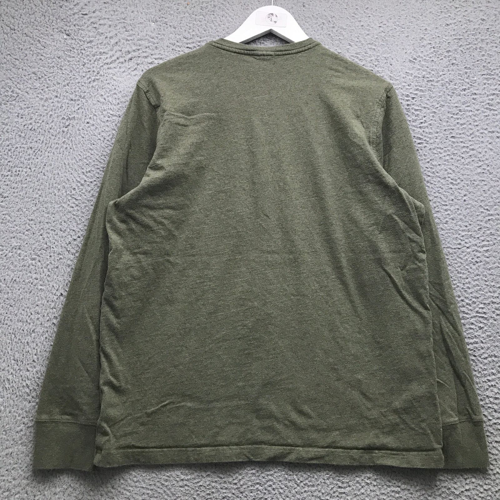 Brooks Brothers Brooks Brothers T-Shirt Men Large Long Sleeve Henley Green Size US L / EU 52-54 / 3 - 5 Thumbnail