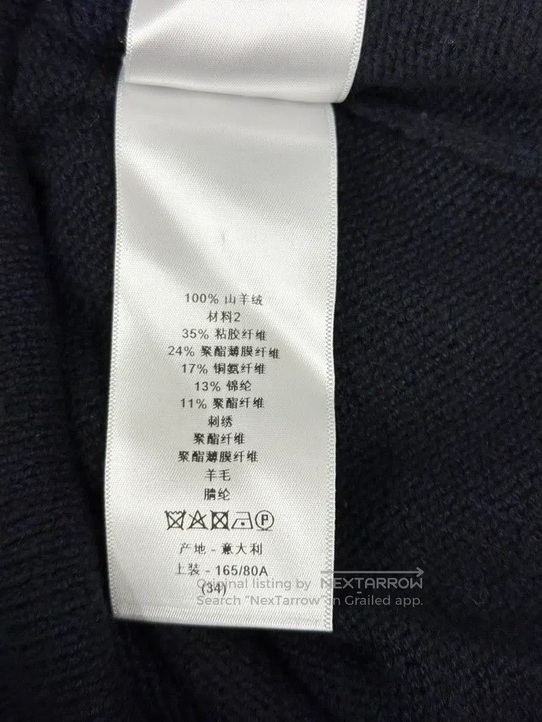 Dior Dior Black and blue gold silk moon phase black cashmere sw Size XXS / US 00 / IT 34 - 6 Thumbnail