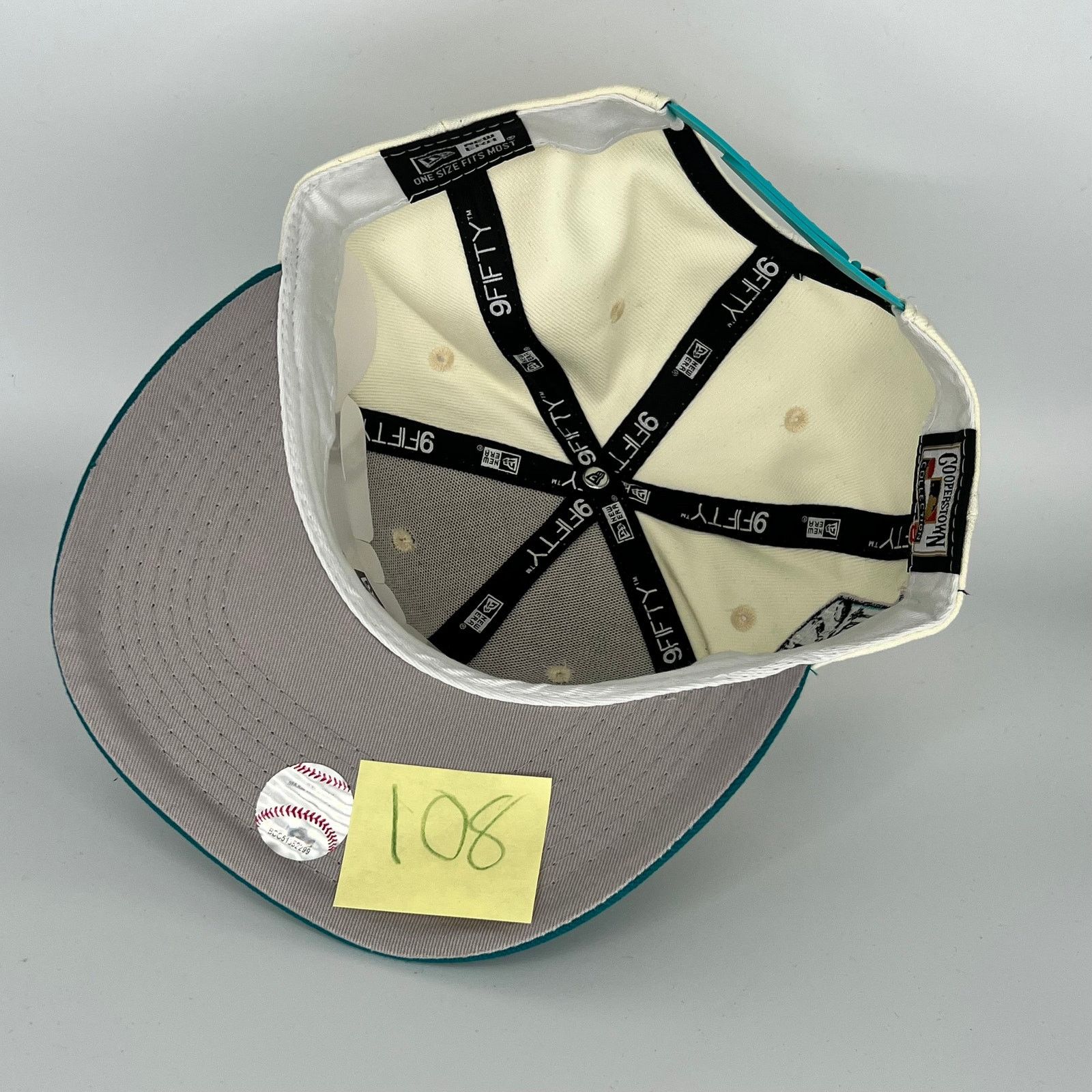 New Era White Blue Los Angeles Dodgers 50TH Anniversary New Era MLB Size ONE SIZE - 4 Thumbnail