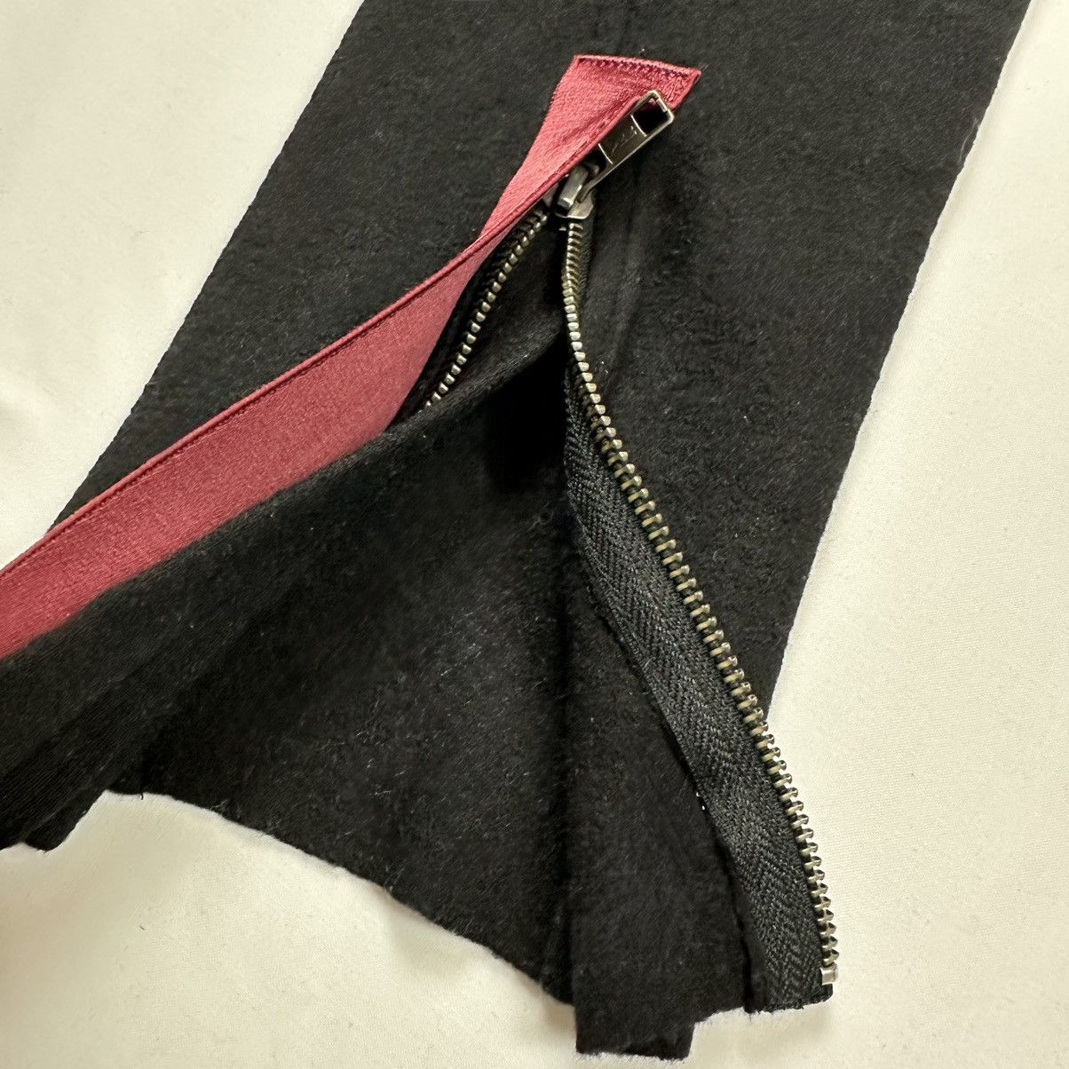 Ann Demeulemeester Ann Demeulemeester Wool Zipper Pants Archive Size 26" / US 2 / IT 38 - 4 Thumbnail