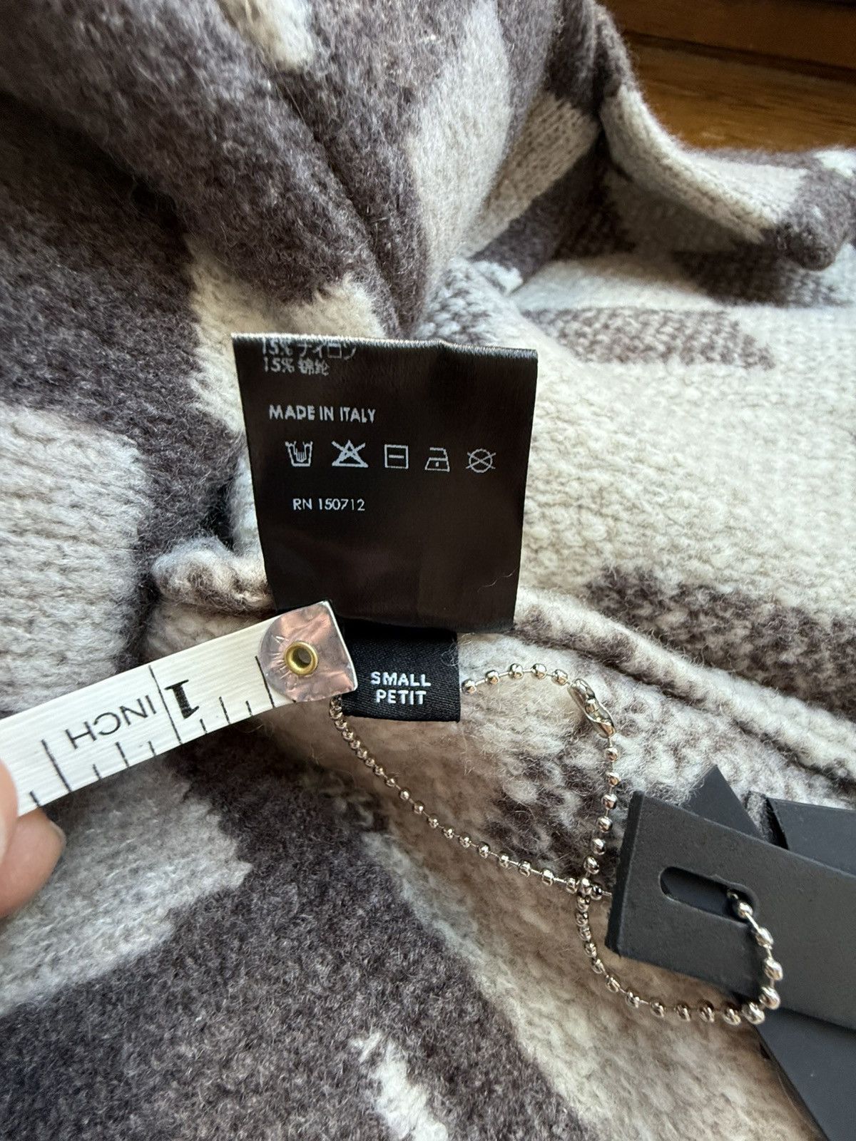 Amiri $1.3k Amiri damier cardigan sweater logo rare grail S Size US S / EU 44-46 / 1 - 24 Thumbnail
