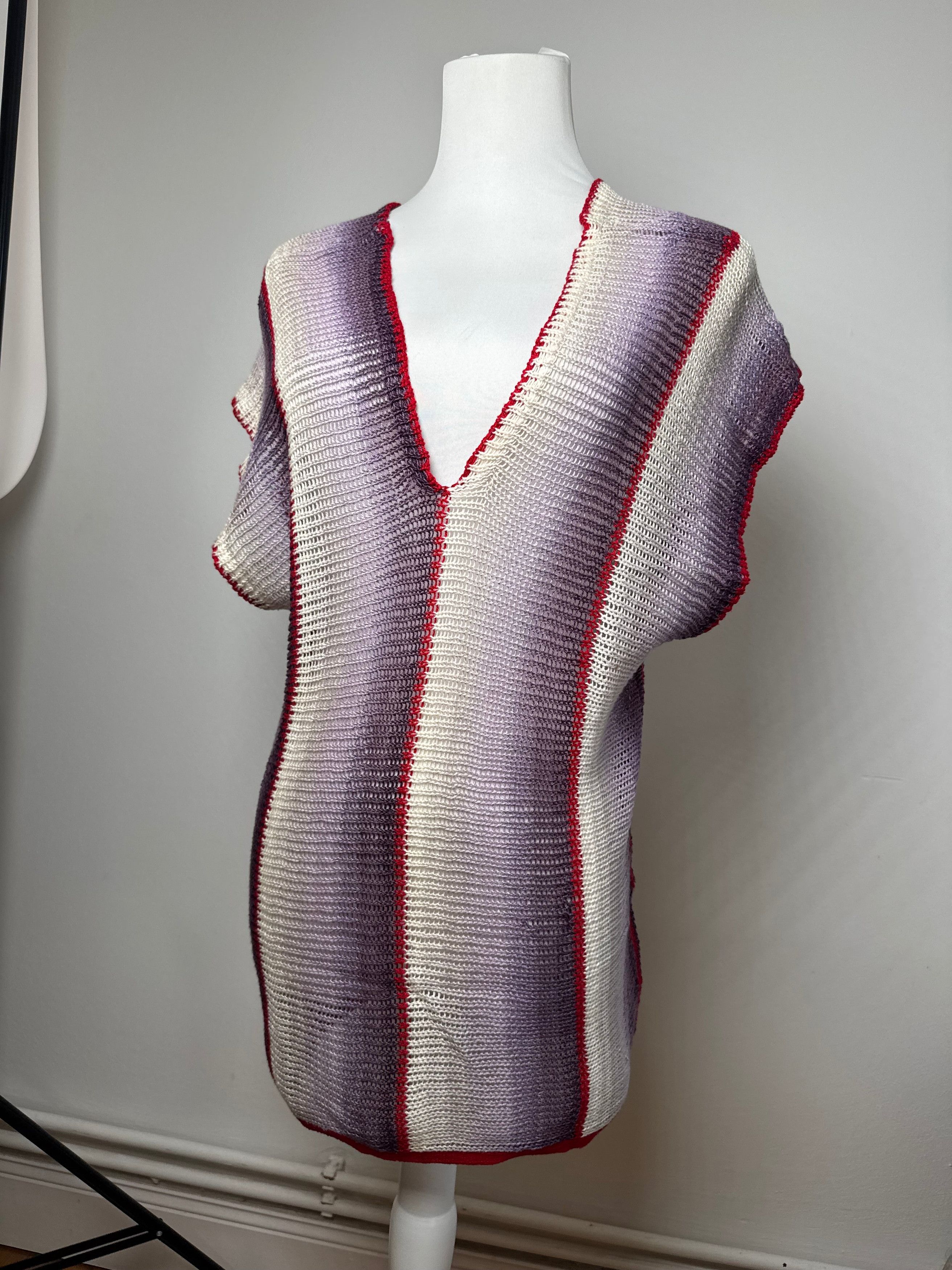 Kansai Yamamoto Vintage Top one wool Size L / US 10 / IT 46 - 1 Thumbnail