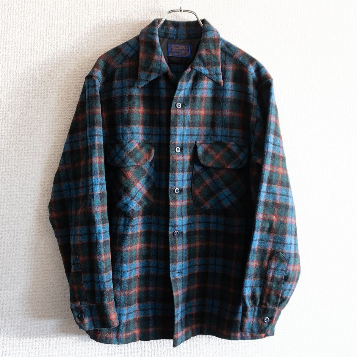Pendleton Pendleton 70S Wool check camp shirt Size M Size US M / EU 48-50 / 2 - 1 Thumbnail