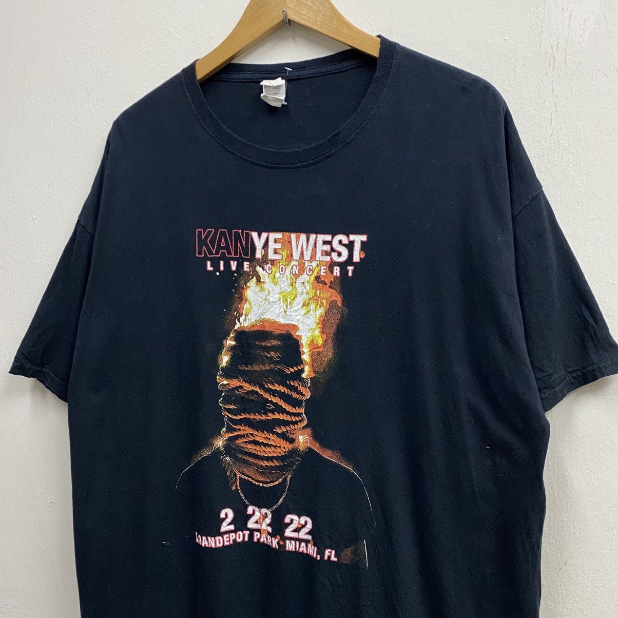 Kanye West Kanye West Donda Listening Miami 2022 Concert Tee Large Size US XXL / EU 58 / 5 - 3 Thumbnail