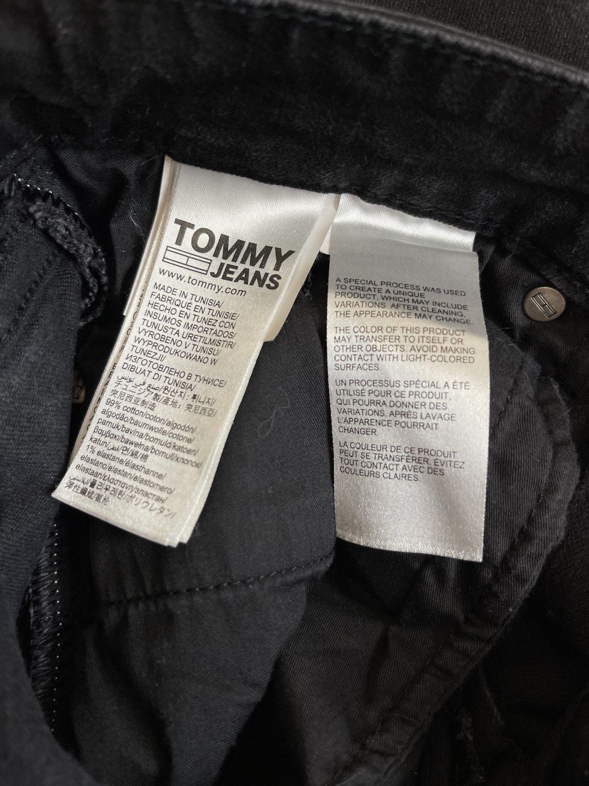 Tommy Hilfiger Tommy Hilfiger black jeans denim men’s W30 Size US 30 / EU 46 - 9 Thumbnail
