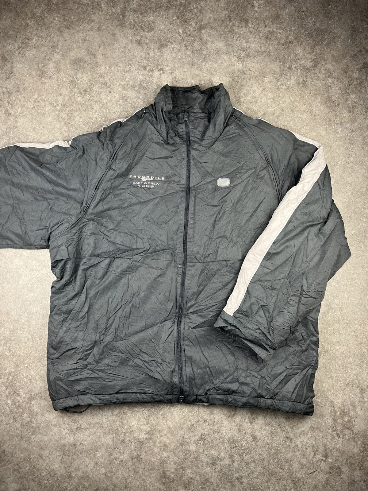 Nike Cast & Crew Puffer Daunen Jacke - Schwarz - L - Vintage