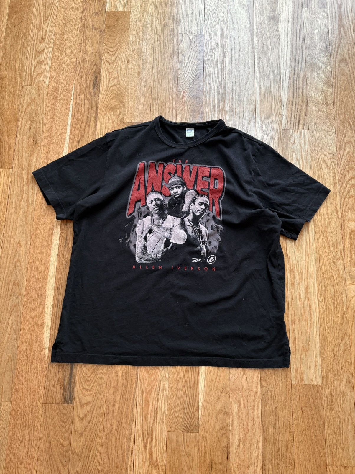 Reebok Reebok Allen Iverson The Answer I3 Graphic Y2K T Shirt XL Size US XL / EU 56 / 4 - 1 Thumbnail