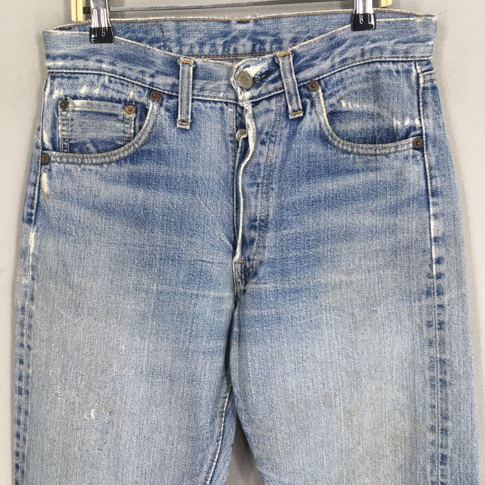 Vintage Size 27x30 Vintage 1970s Levi's 501 Selvedge Jeans Stonewash ...